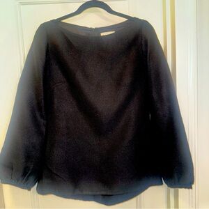 Charlotte Brody Elegant Women's Cotton Top - Black Size L